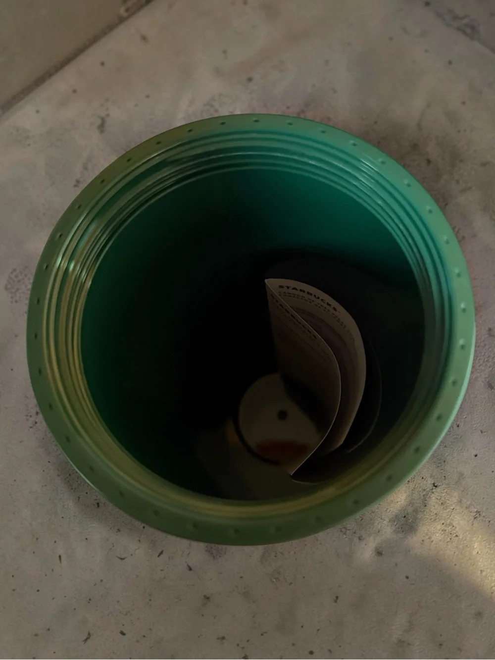 Starbucks tall tumbler